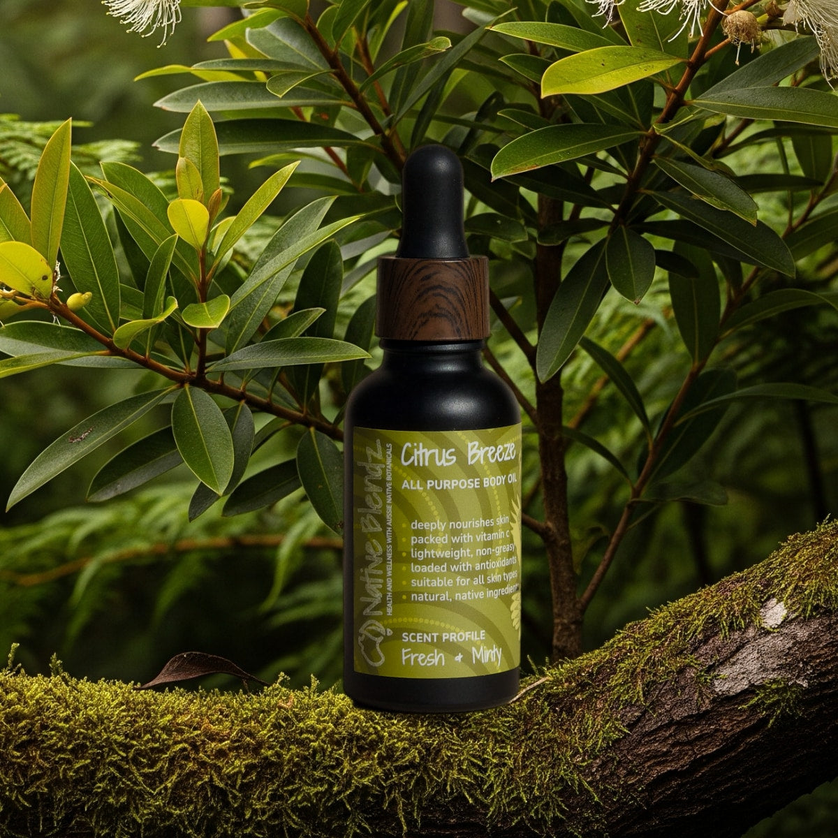 Body Oil with Lemon Myrtle